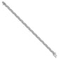 Holds 1.17 carat 30- Round Diamond Fancy Swirl Tennis Bracelet Mounting - WBC