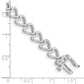 Holds 24 Stones up to Heart-Shaped Add-A-Diamond Bracelet - WBC