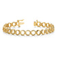 Holds 22 Stones up to Circle Add-a-Diamond Tennis Bracelet - WBC
