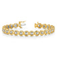 Holds 22 Stones up to Circle Add-a-Diamond Tennis Bracelet - WBC