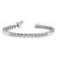 Holds 47 Stones up to Round Add-a-Diamond Bracelet - WBC