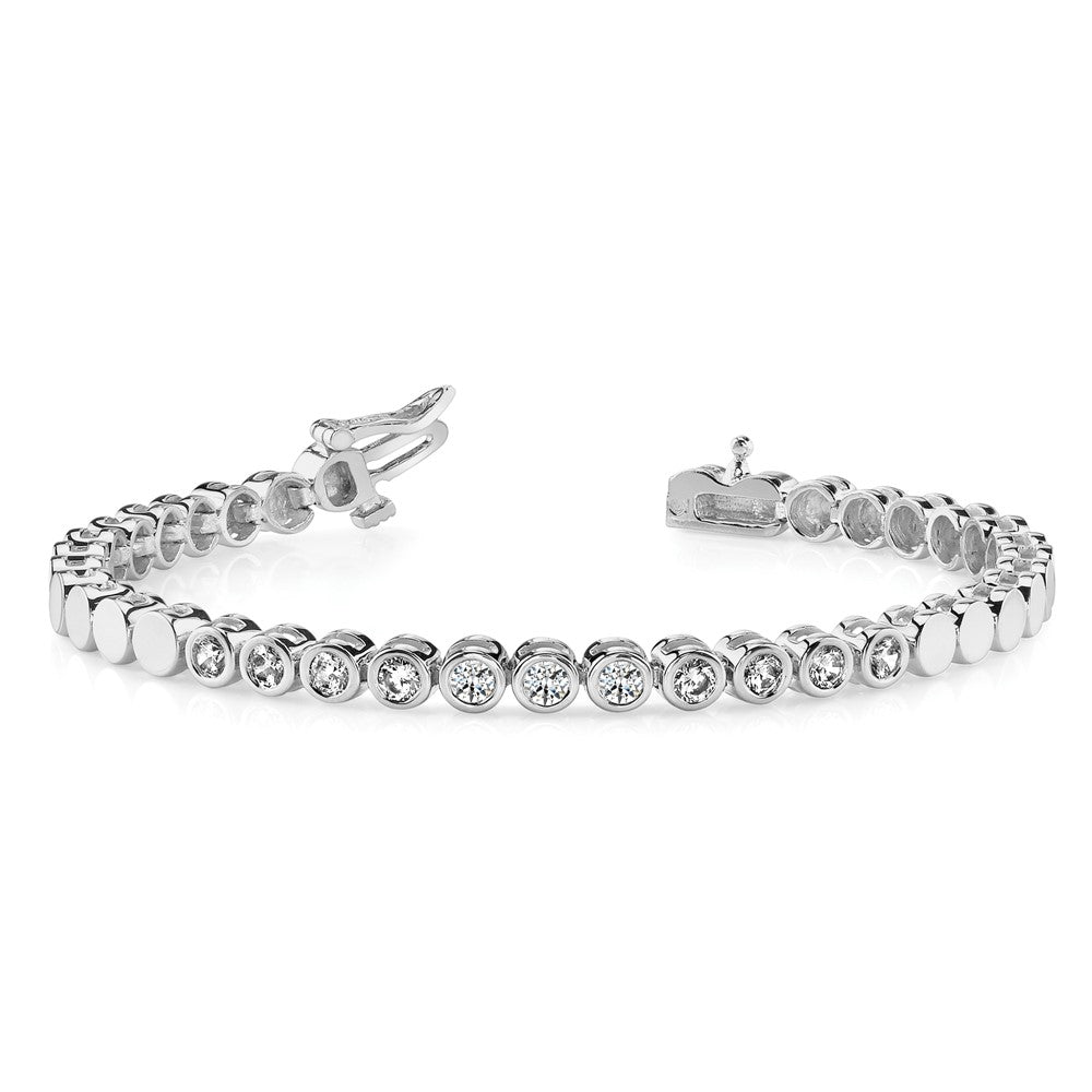 Holds 39 Stones up to Round Add-a-Diamond Bracelet - WBC