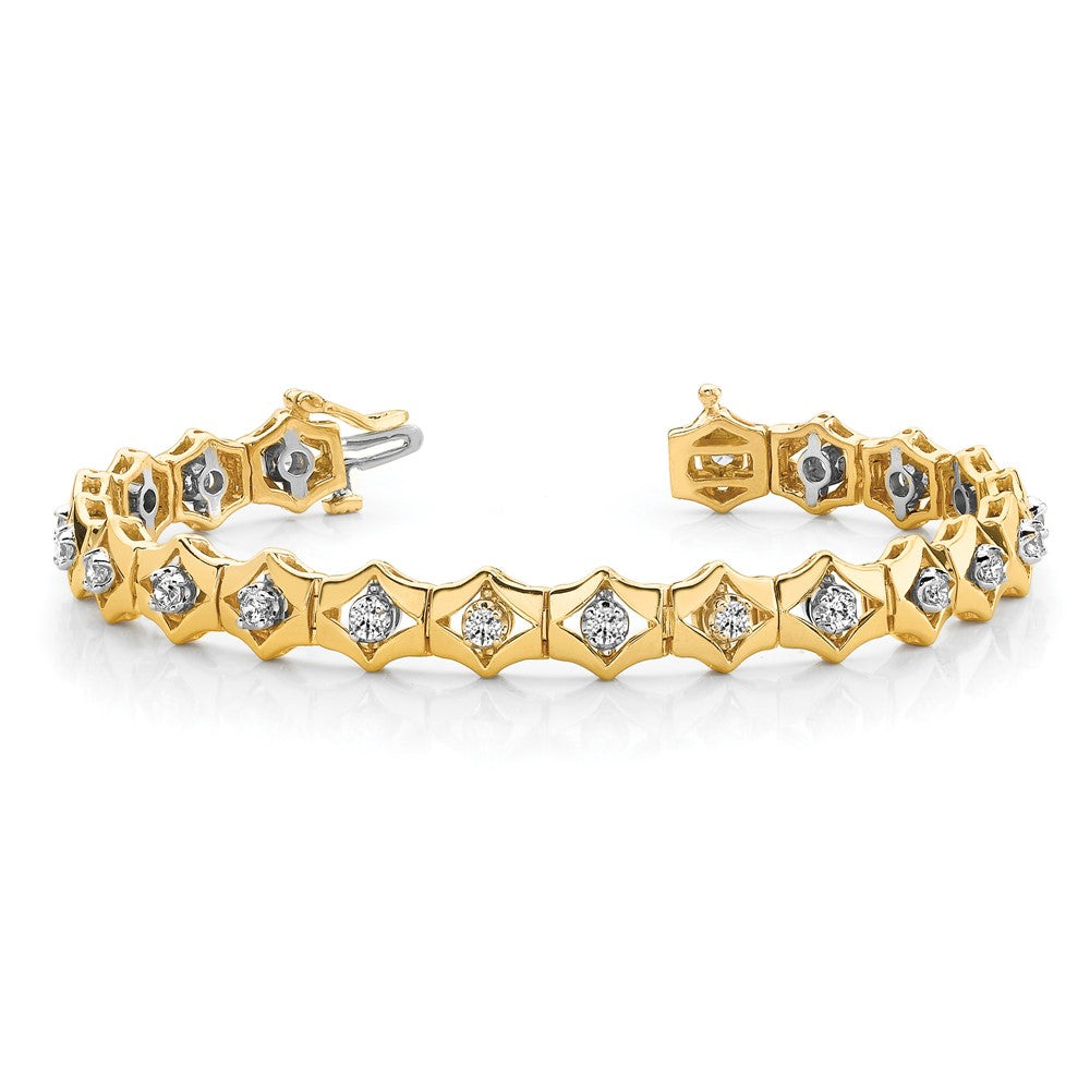 Holds 19 Stones up to Add-a-Diamond Tennis Bracelet - WBC