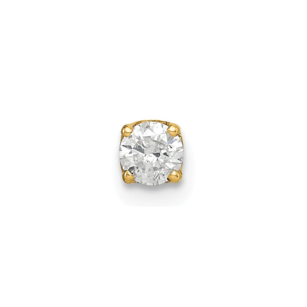 1/5 carat Single Stud AA Diamond Earring - WBC