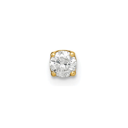1/5 carat Single Stud AA Diamond Earring - WBC