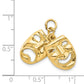 Comedy Tragedy 2-Piece Charm - WBC