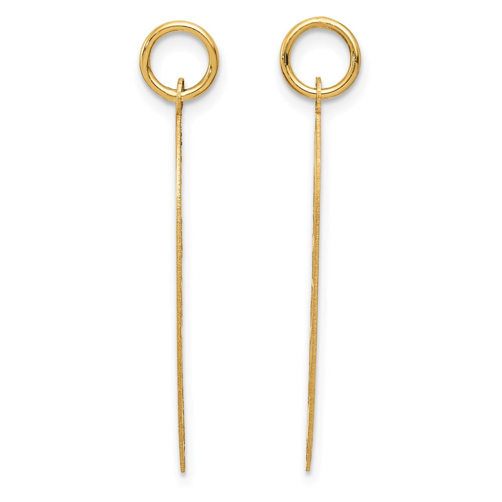 14K Gold 2-Piece I Love You Charm, 17mm