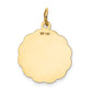 A DATE TO REMEMBER Engravable Disc Charm - WBC