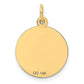 HAPPY ANNIVERSARY with Banner Engravable Disc Charm - WBC