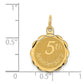 5th ANNIVERSARY Engravable Disc Charm - WBC