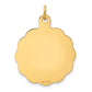 HAPPY ANNIVERSARY with Hearts Engravable Disc Charm - WBC