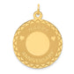 HAPPY ANNIVERSARY with Hearts Engravable Disc Charm - WBC
