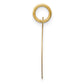 HAPPY BIRTHDAY with Banner Engravable Disc Charm - WBC