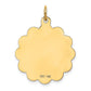 HAPPY BIRTHDAY Engravable Disc Charm - WBC