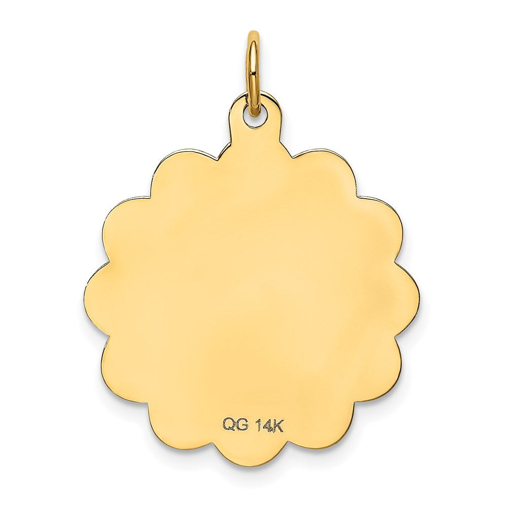 HAPPY BIRTHDAY Engravable Disc Charm - WBC