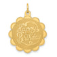 HAPPY BIRTHDAY Engravable Disc Charm - WBC