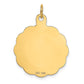 HAPPY BIRTHDAY Engravable Disc Charm - WBC