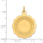 HAPPY BIRTHDAY Engravable Disc Charm - WBC