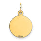 HAPPY BIRTHDAY Engravable Disc Charm - WBC