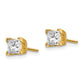 AAA Quality Complete Princess-cut Diamond Earrings - WBC