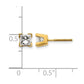 AAA Quality Complete Princess-cut Diamond Earrings - WBC