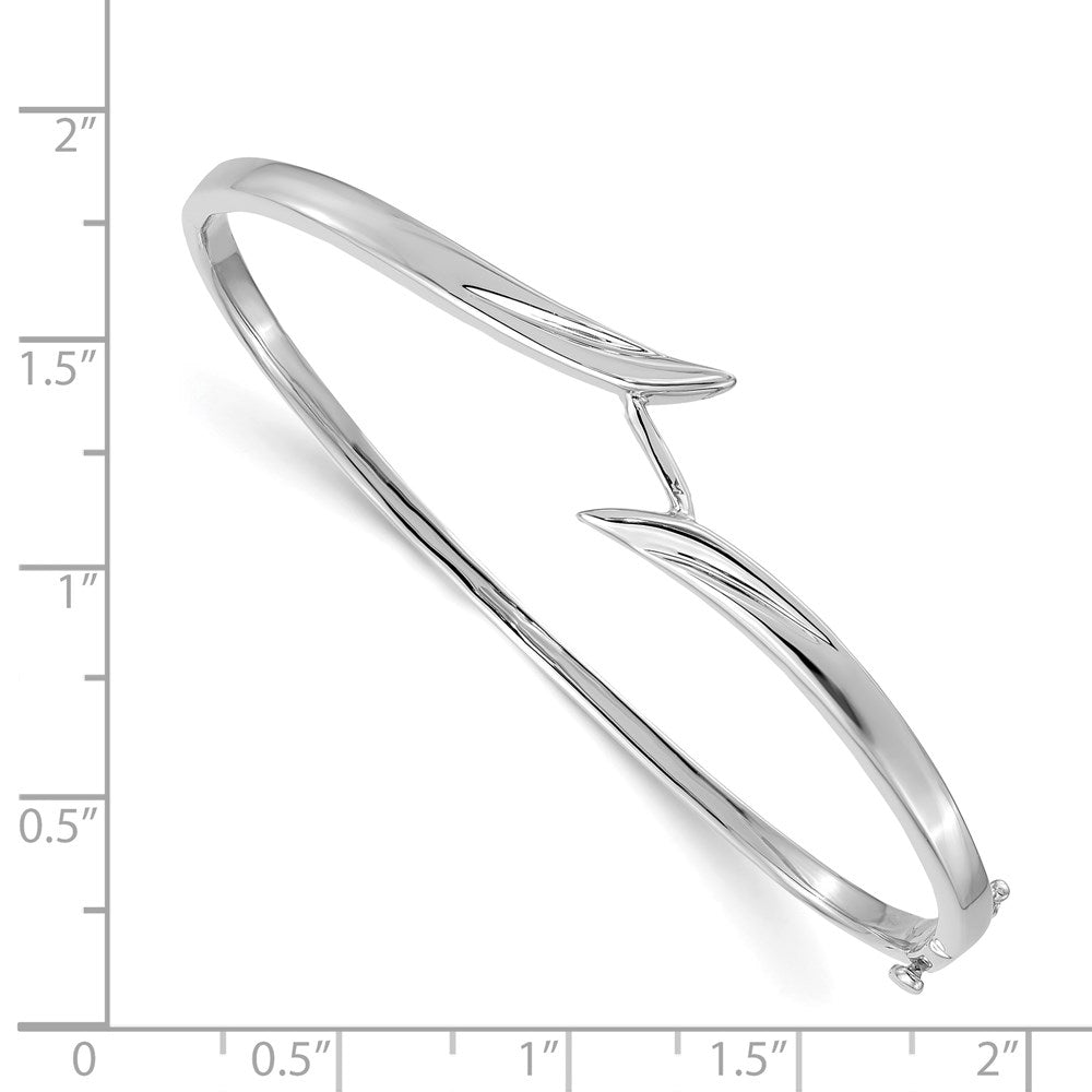Hinged Oval Bangle Bracelet Mounting - WBC
