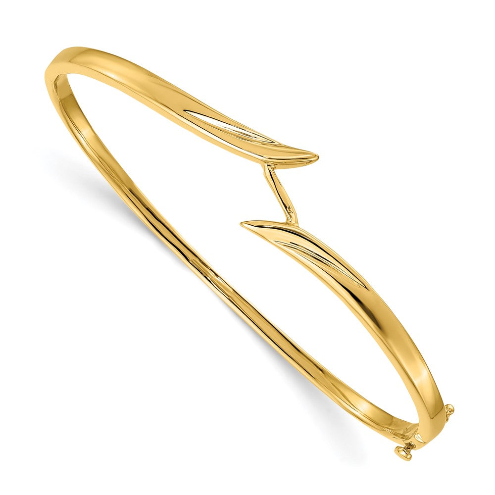 Hinged Oval Bangle Bracelet Mounting - WBC