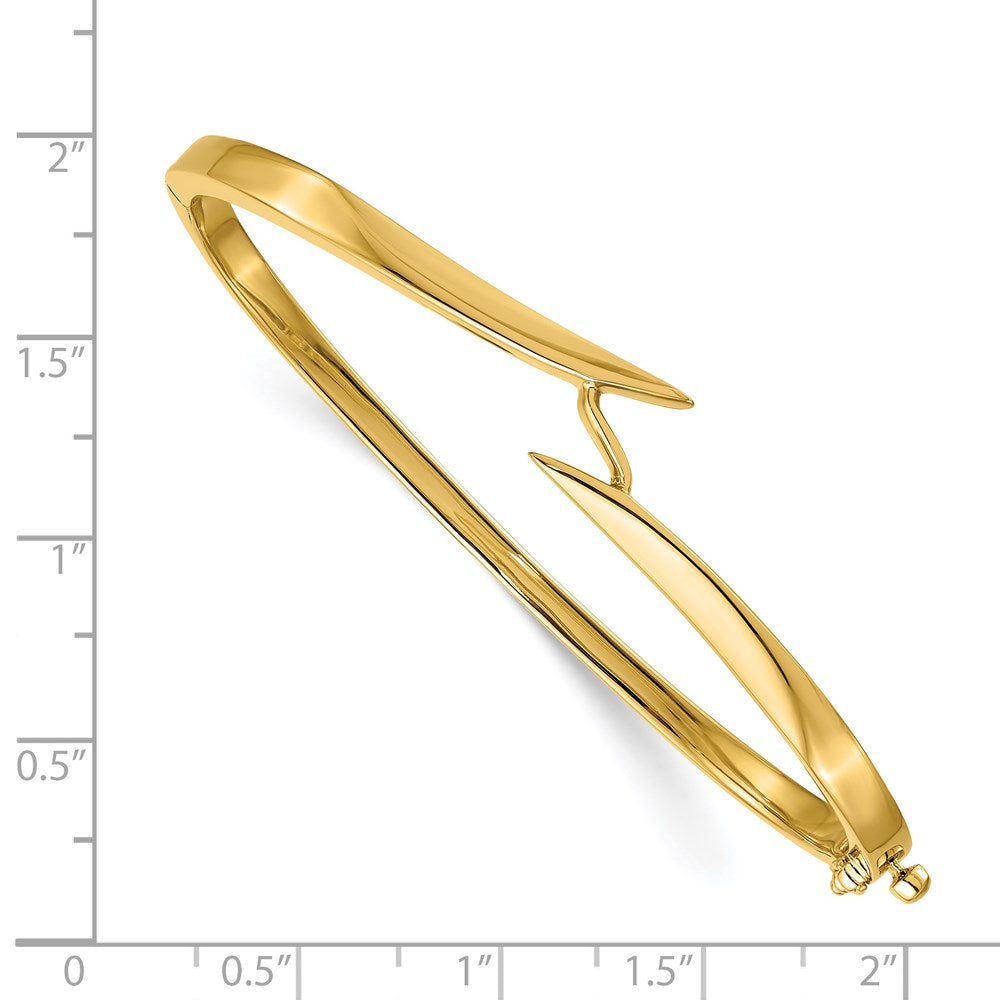 Hinged Oval Bangle Bracelet Mounting - WBC