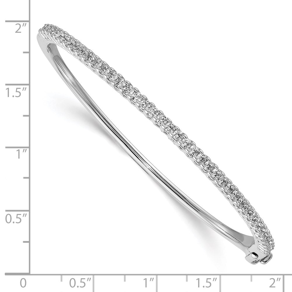 Holds 40 Stones 2.0ct Hinged Bangle Mounting - WBC
