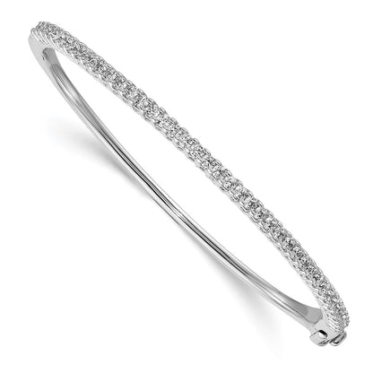 Holds 40 Stones 2.0ct Hinged Bangle Mounting - WBC