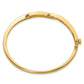 Holds 1 carat 6-/27- Round Stones Hinged Oval Bangle Bracelet Mounting - WBC