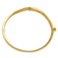 Holds 3/8 carat 2-/4-/4- Round Stones Hinged Oval Bangle Bracelet Mounting - WBC