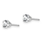 Round April/ Topaz Stud Earrings - WBC