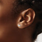 Round April/ Topaz Stud Earrings - WBC