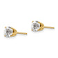 Round Topaz Earrings - April - WBC