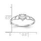 Heart Topaz Birthstone Ring - WBC
