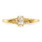 6x3 Marquise Topaz Birthstone Ring - WBC