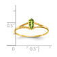 6x3 Marquise Peridot Birthstone Ring - WBC