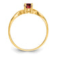 Holds 6x4 Oval Birthstone Ring Mounting - WBC