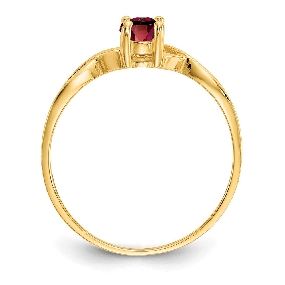 Holds 6x4 Oval Birthstone Ring Mounting - WBC