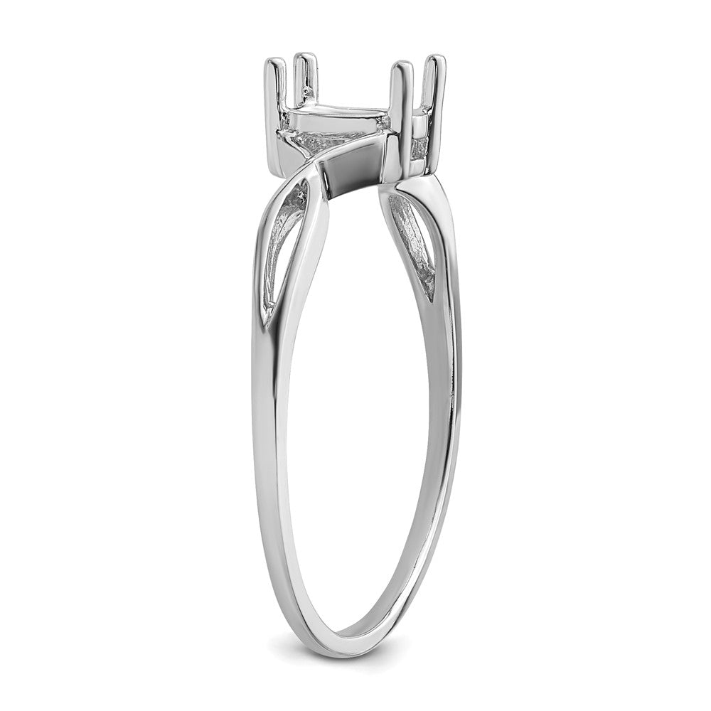 6x4 Oval Birthstone Ring Mounting - WBC