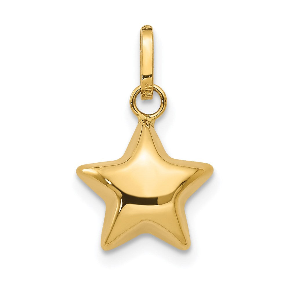 3-D Puffed Star Charm - WBC