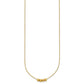 Chain with Four Spacer Beads Necklace - WBC