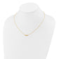 Chain with Four Spacer Beads Necklace - WBC