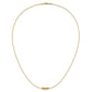 Chain with Four Spacer Beads Necklace - WBC