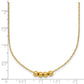 Chain with Four Spacer Beads Necklace - WBC