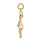 April Girl Synthetic Birthstone Charm - WBC