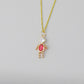 . Diamond-cut Cable with Lobster Clasp Chain - WBC