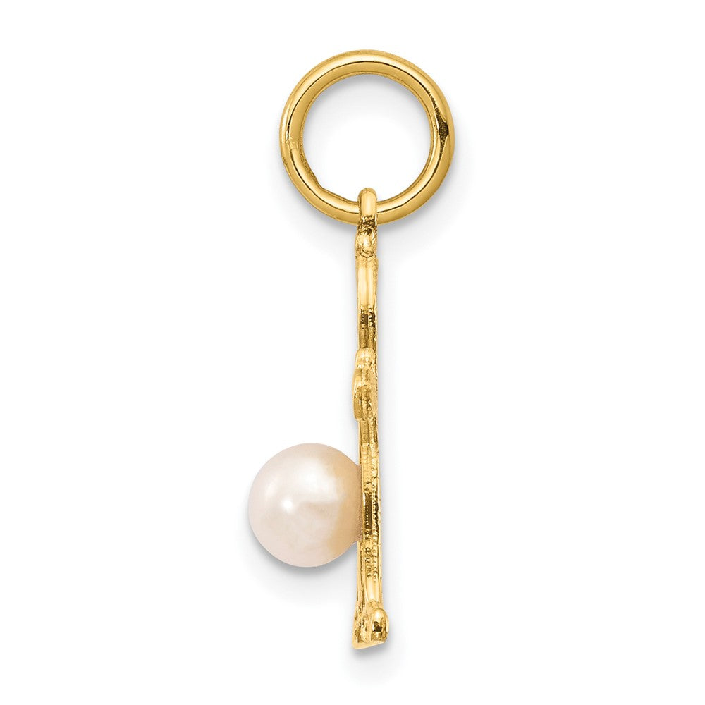 Boy Charm Freshwater Cultured Pearl-June - WBC