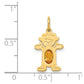 Girl Charm 6x4 Oval Genuine Citrine-November - WBC